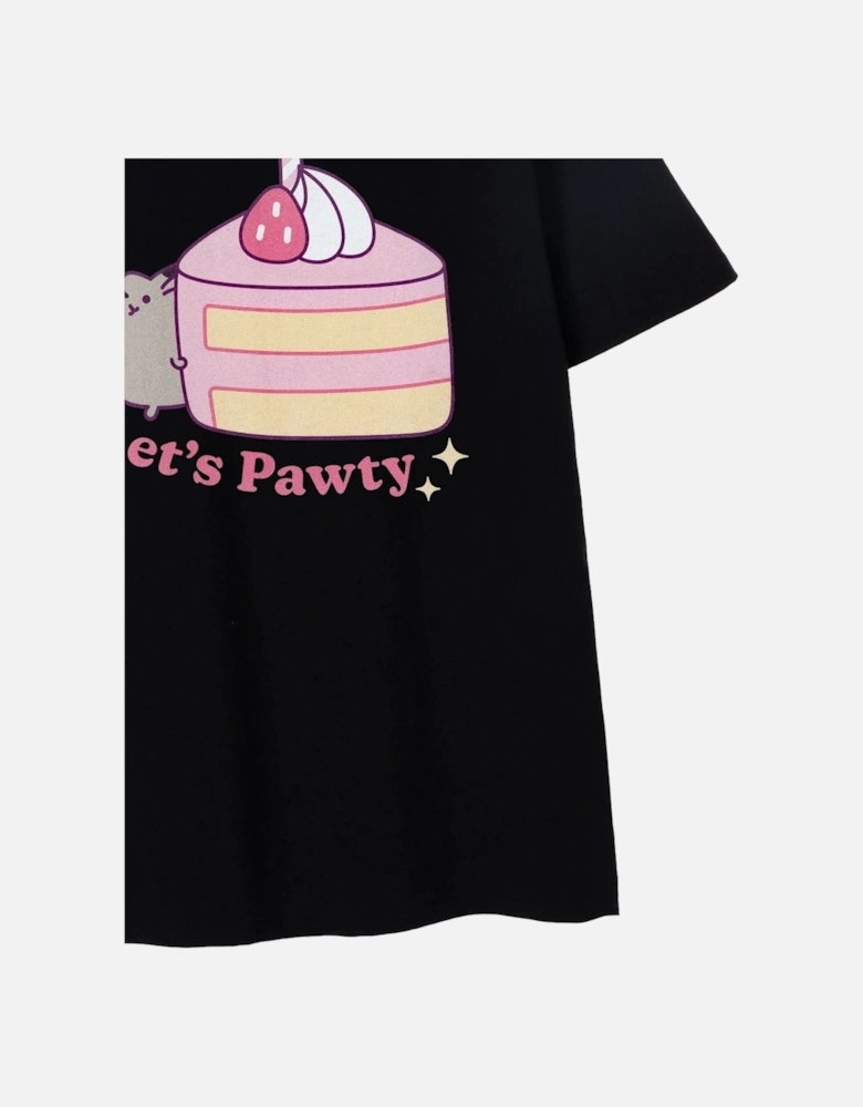Womens/Ladies Let?'s Pawty T-Shirt