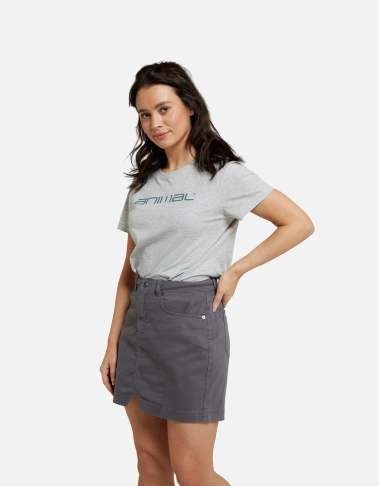 Womens/Ladies Marina Logo Organic T-Shirt