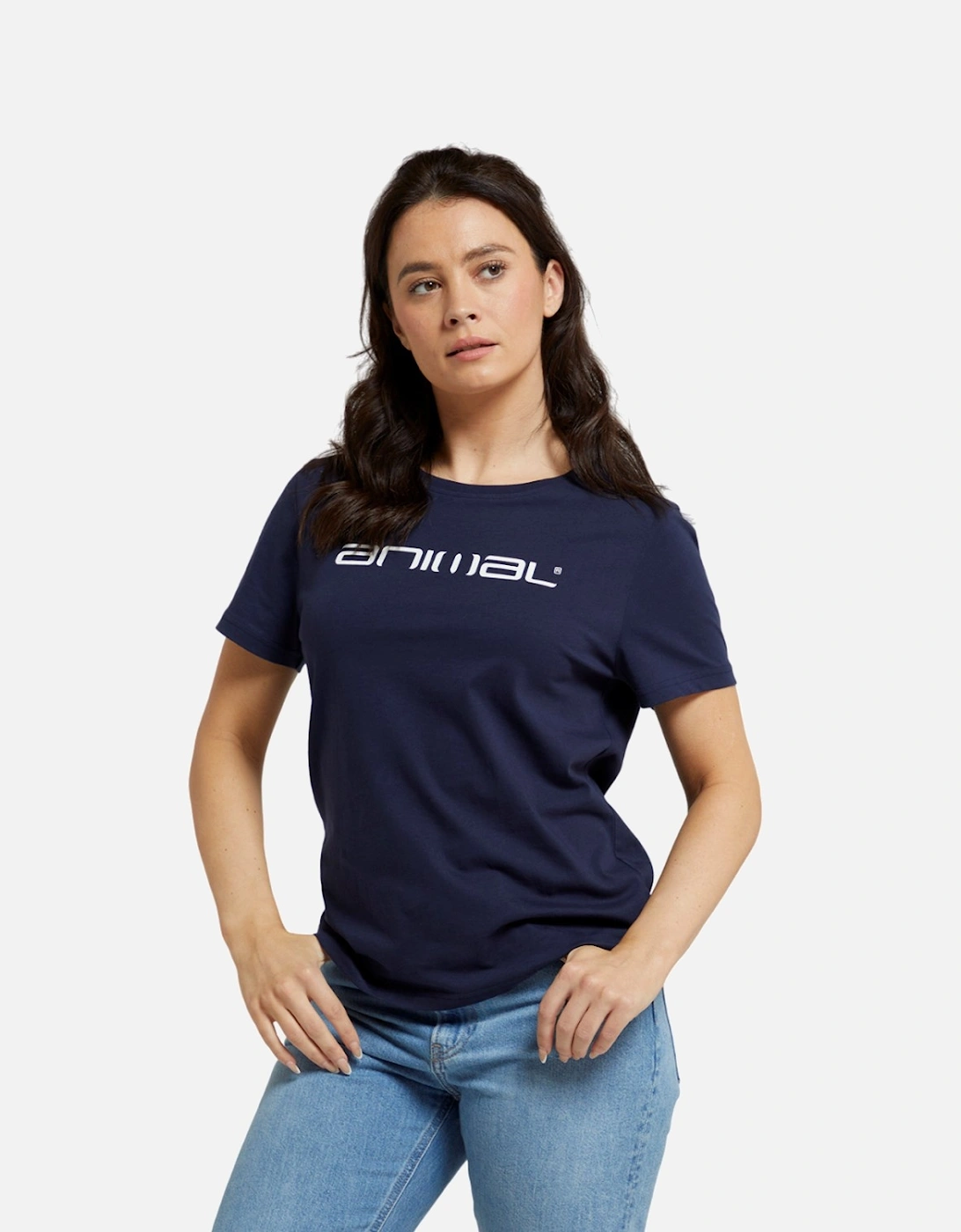 Womens/Ladies Marina Logo Organic T-Shirt