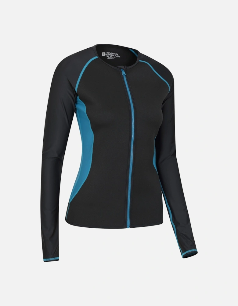 Womens/Ladies Fistral Contrast Detail Rash Top