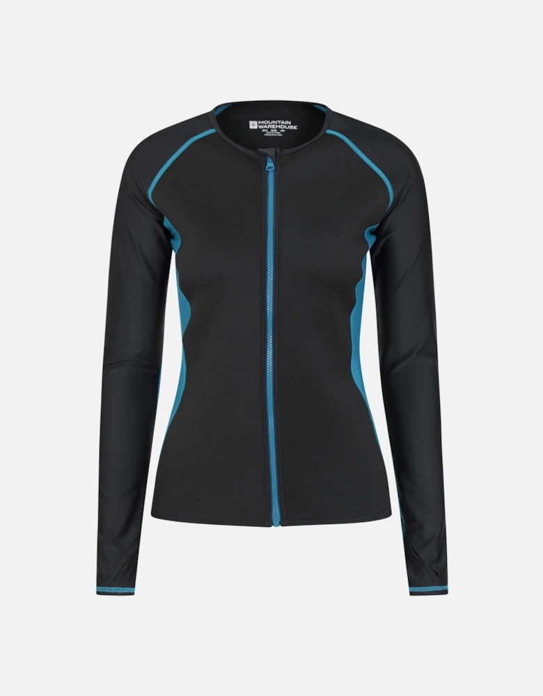Womens/Ladies Fistral Contrast Detail Rash Top