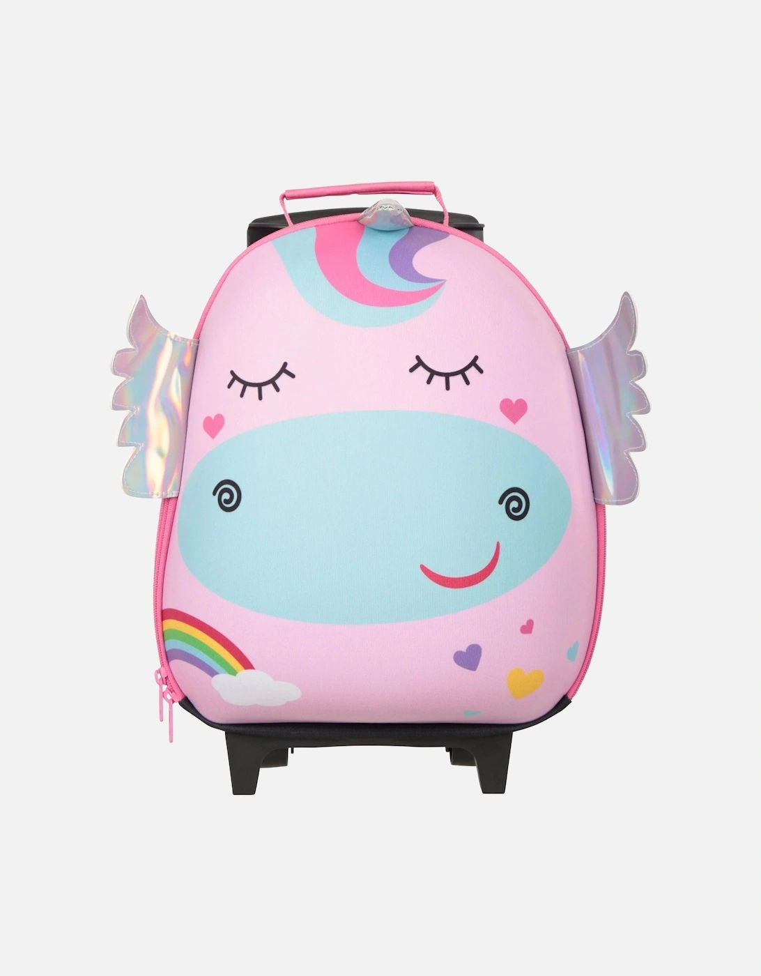 Childrens/Kids Unicorn 2 Wheeled Suitcase, 6 of 5