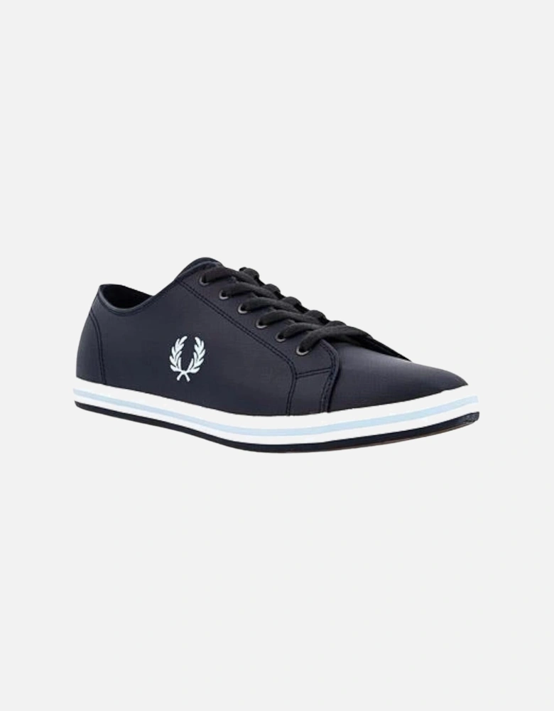Kingston Leather B7163 608 Navy Blue Trainers