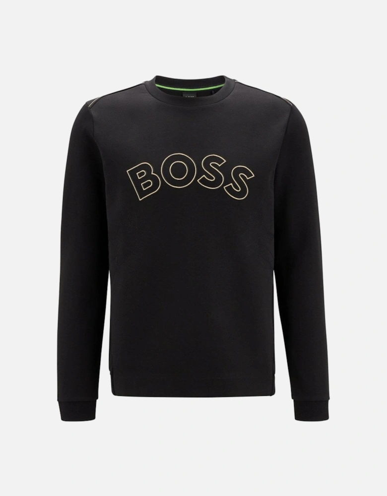 Men's Black Salbo Iconic Sweatshirt.