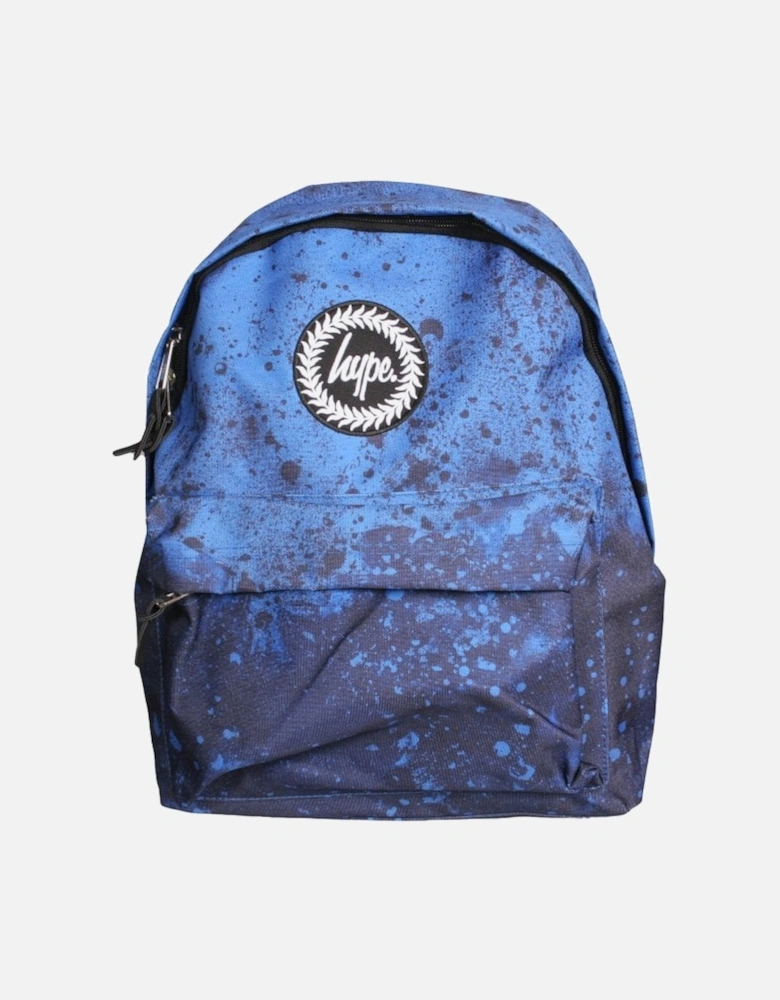 Paint Splat Backpack, Blue