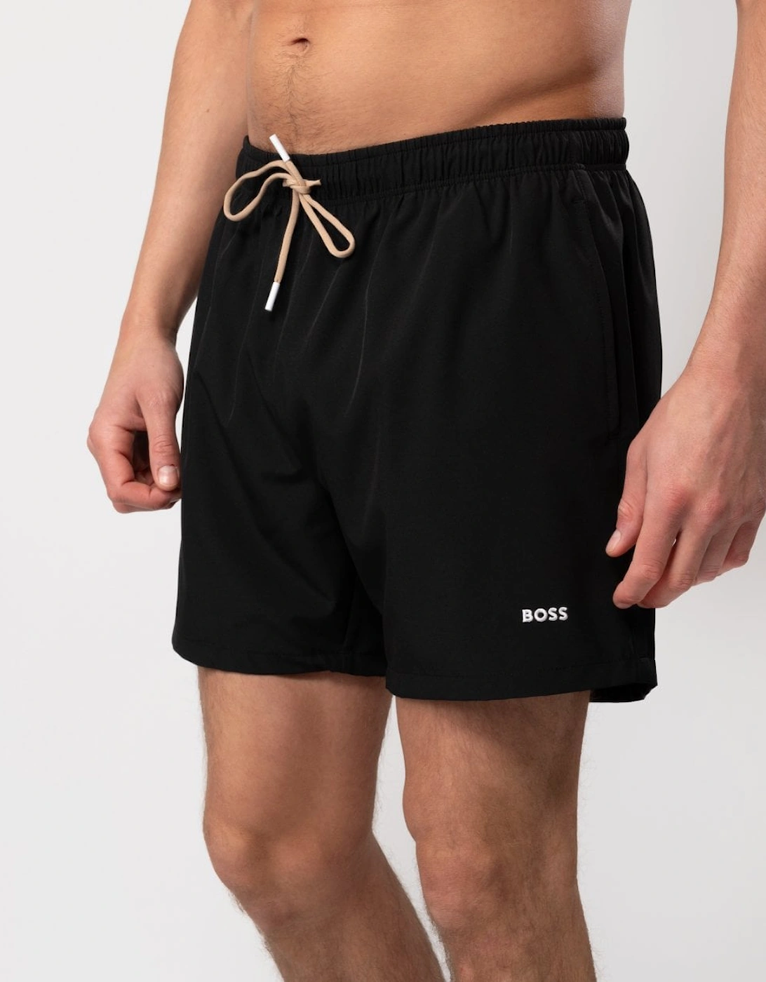 Orange Tio Mens Swim Shorts