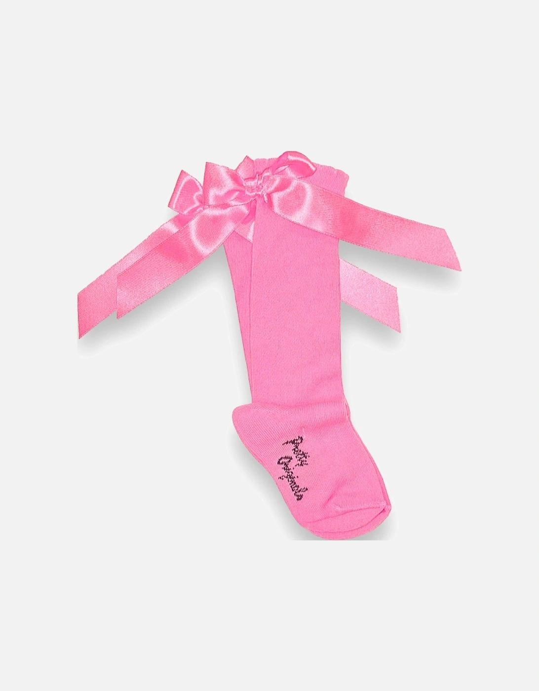 Bubblegum Pink Knee Socks, 2 of 1