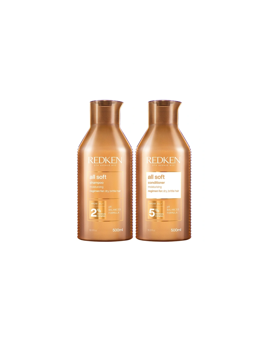 All Soft Shampoo and Conditioner Routine for Dry, Brittle Hair 500ml, 2 of 1