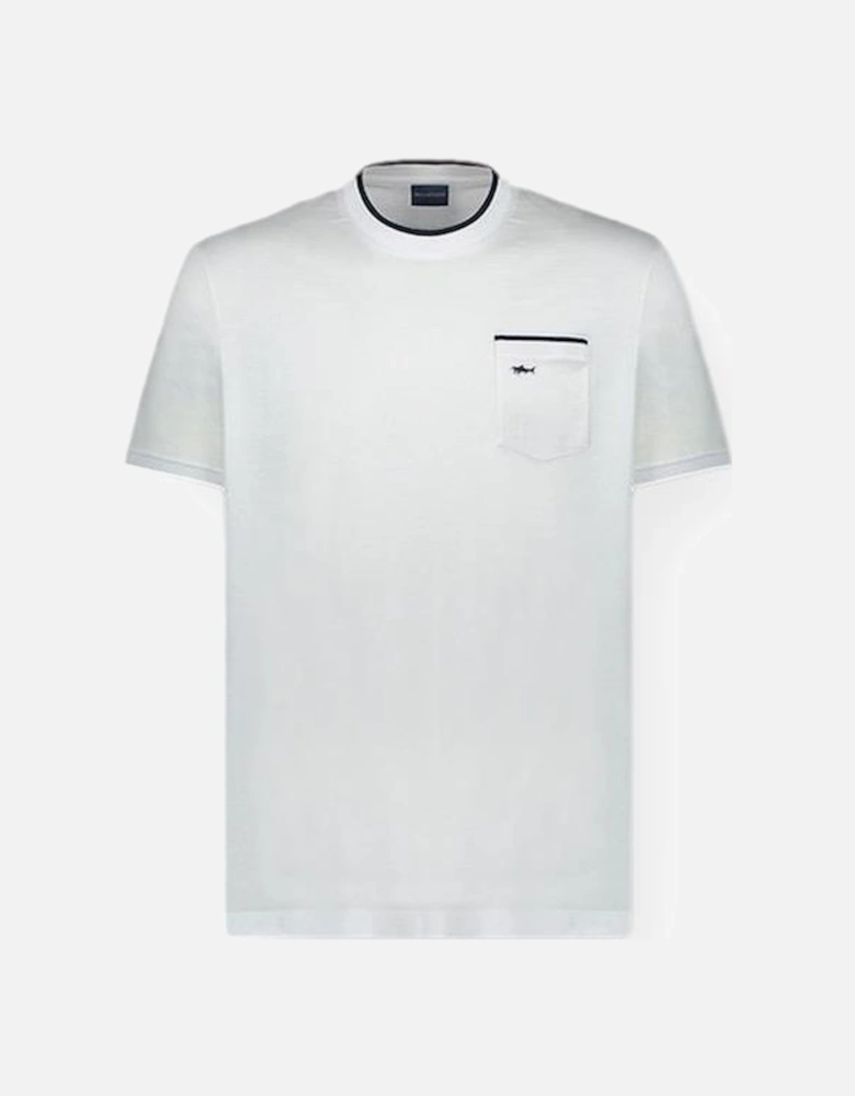 Cotton Jersey Pocket T-Shirt 010 White