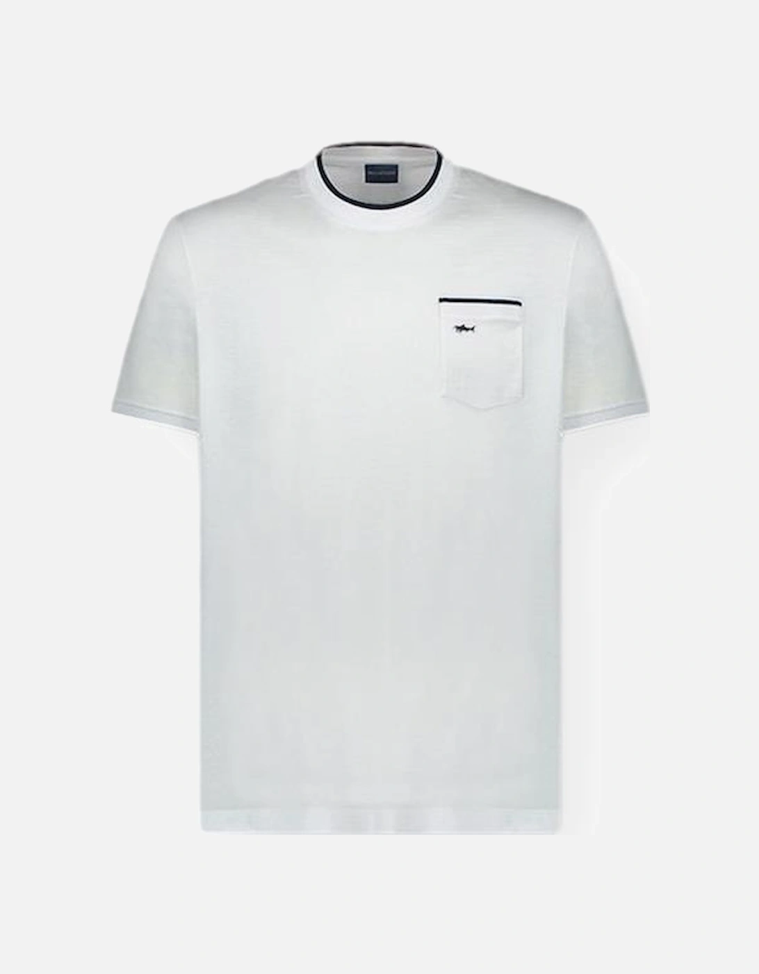 Cotton Jersey Pocket T-Shirt 010 White, 4 of 3