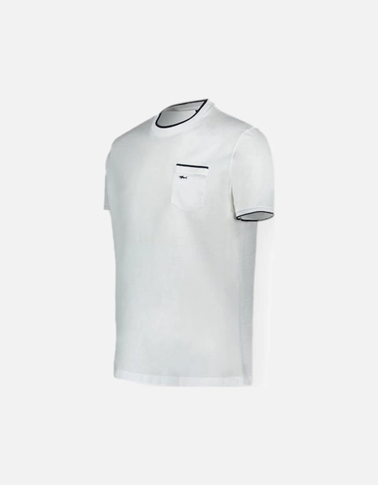 Cotton Jersey Pocket T-Shirt 010 White