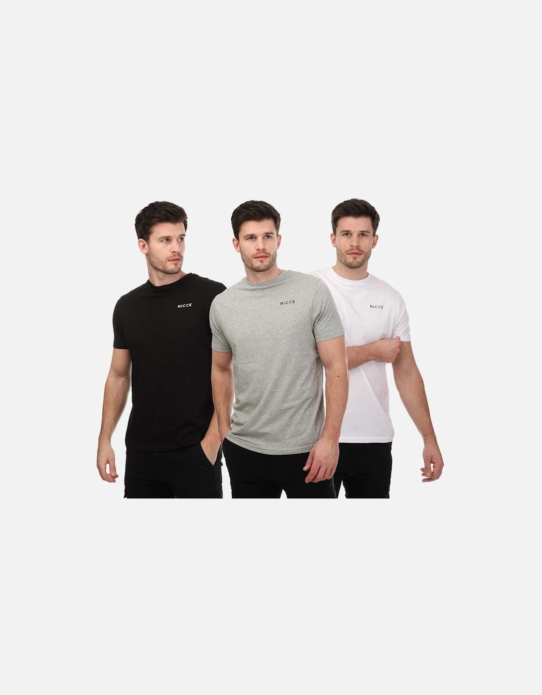 Mens Sully 3 Pack T-Shirts, 7 of 6