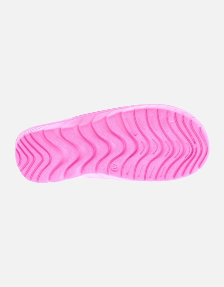 Womens Mule Sandals Flip Flops Mondial Slip On pink UK Size