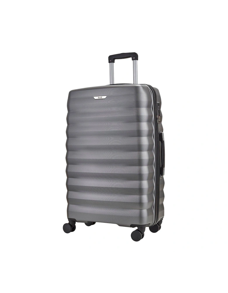 Berlin 8 Wheel Hardshell Large Suitcase - Charcoal