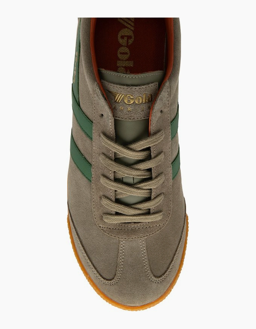 Gola - Men's - Harrier - Trainers - Size 8 - Tan - Suede - Image 5