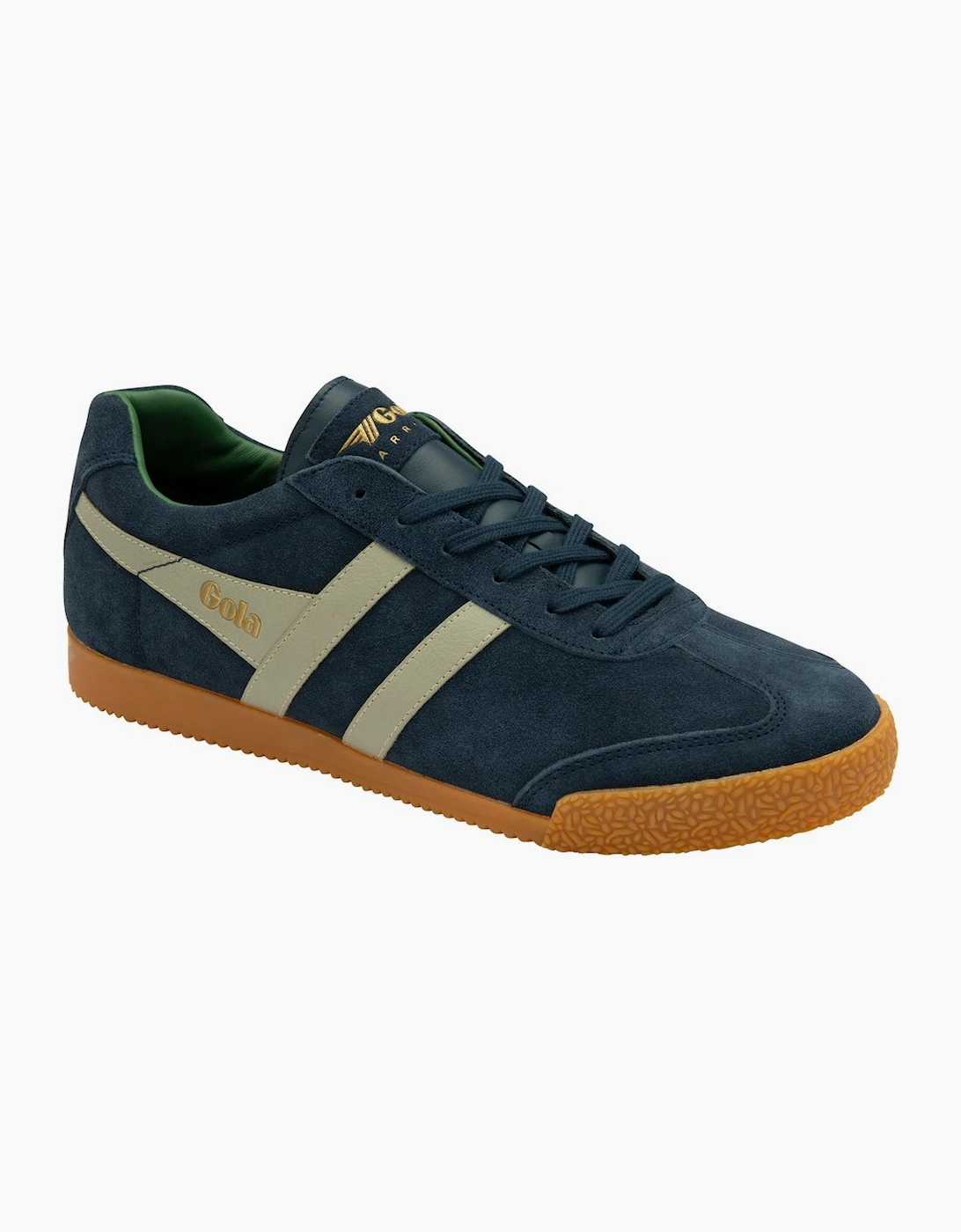Gola Men's Navy Harrier Suede Trainers  Size 11