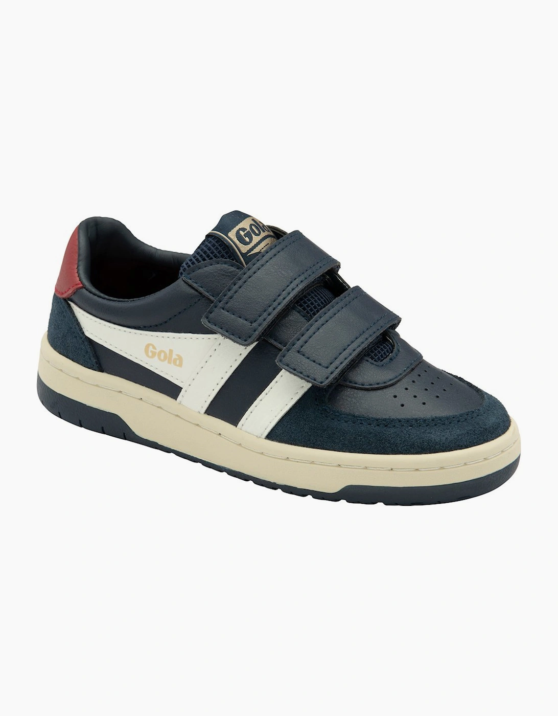 Gola Boys Navy 'S Hawk Strap Trainers - Size: 2 Kids
