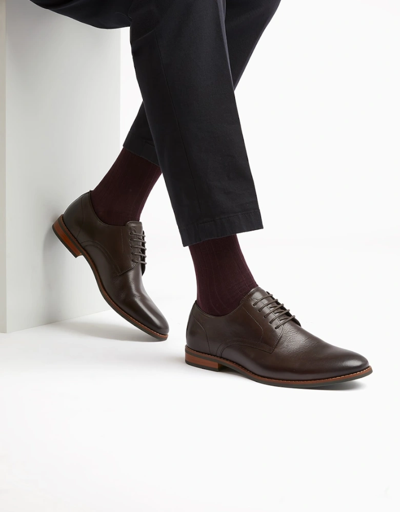 Dune Mens Suffolks - Leather Smart Gibson Shoes