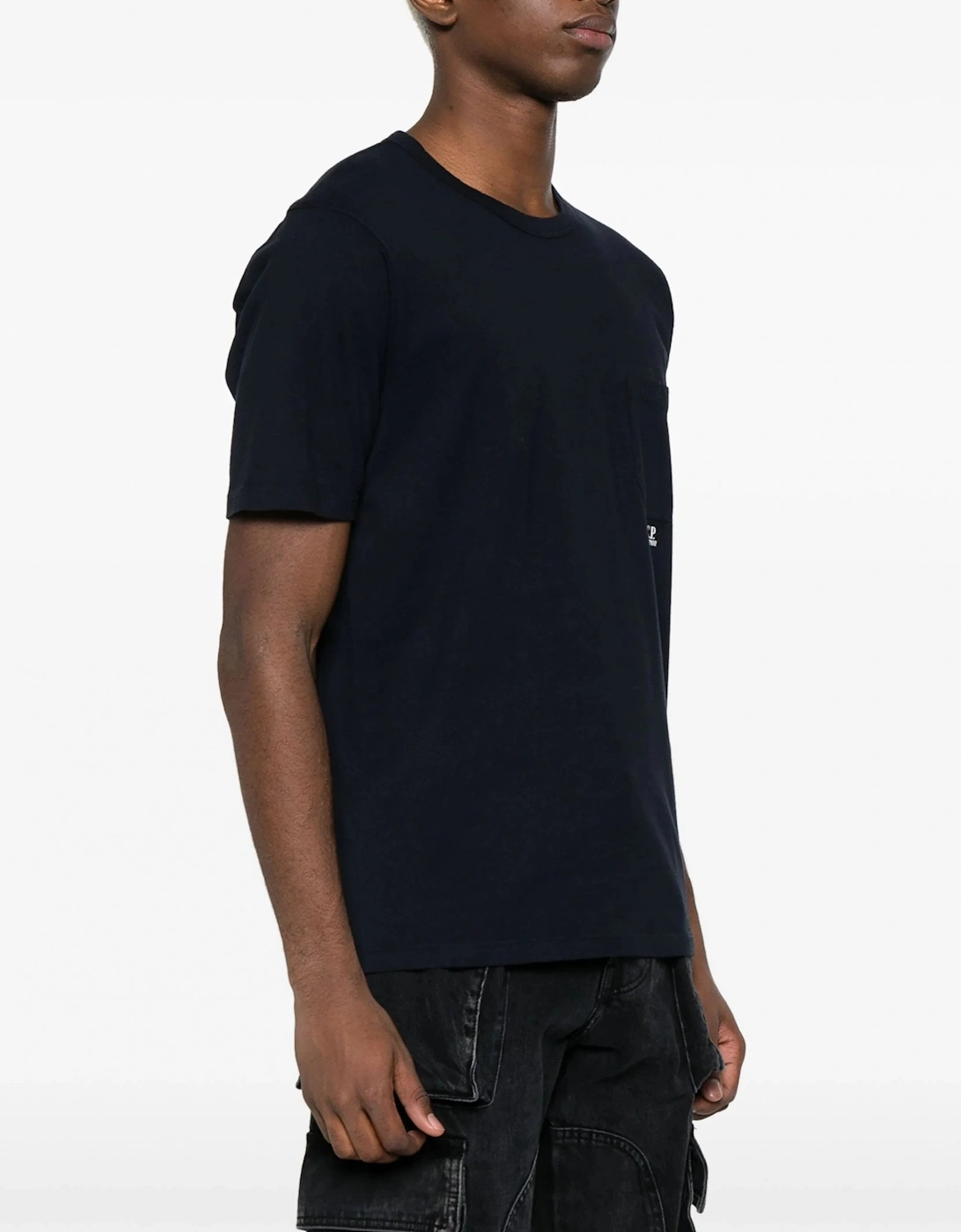 Garment Dyed Pocket T-shirt Navy