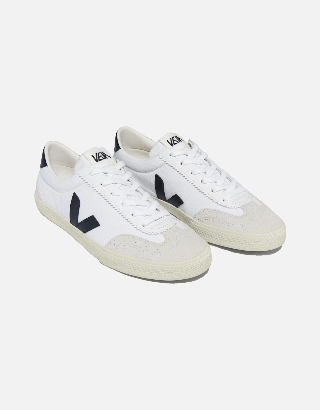 Volley Canvas Trainer White/Black