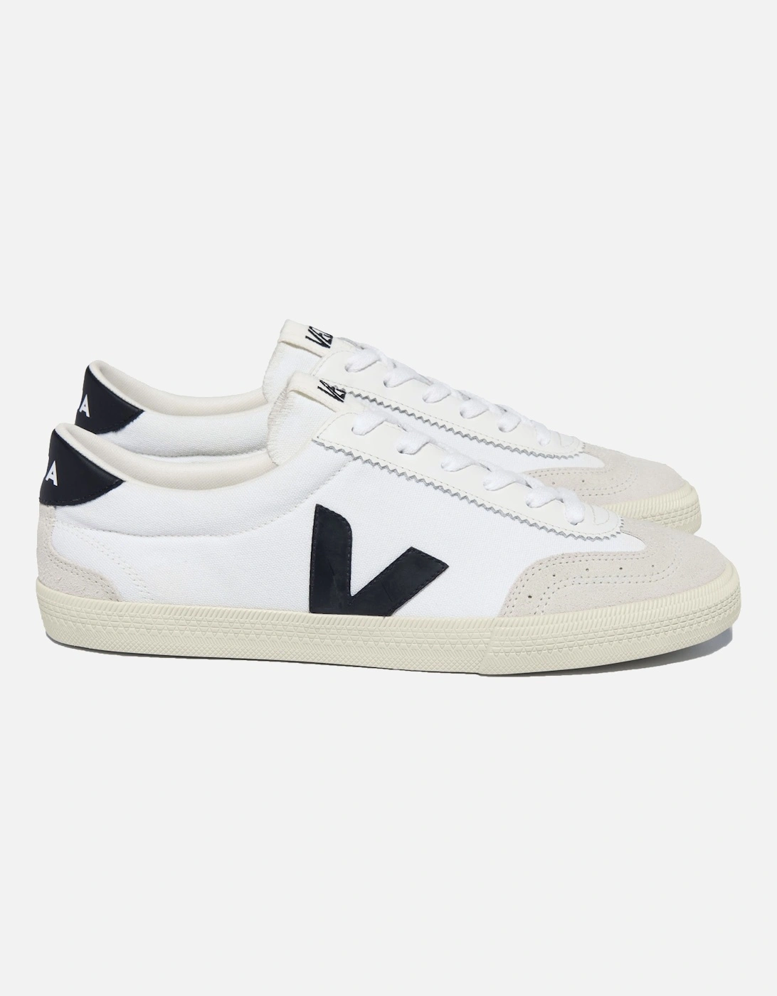 Volley Canvas Trainer White/Black, 4 of 3
