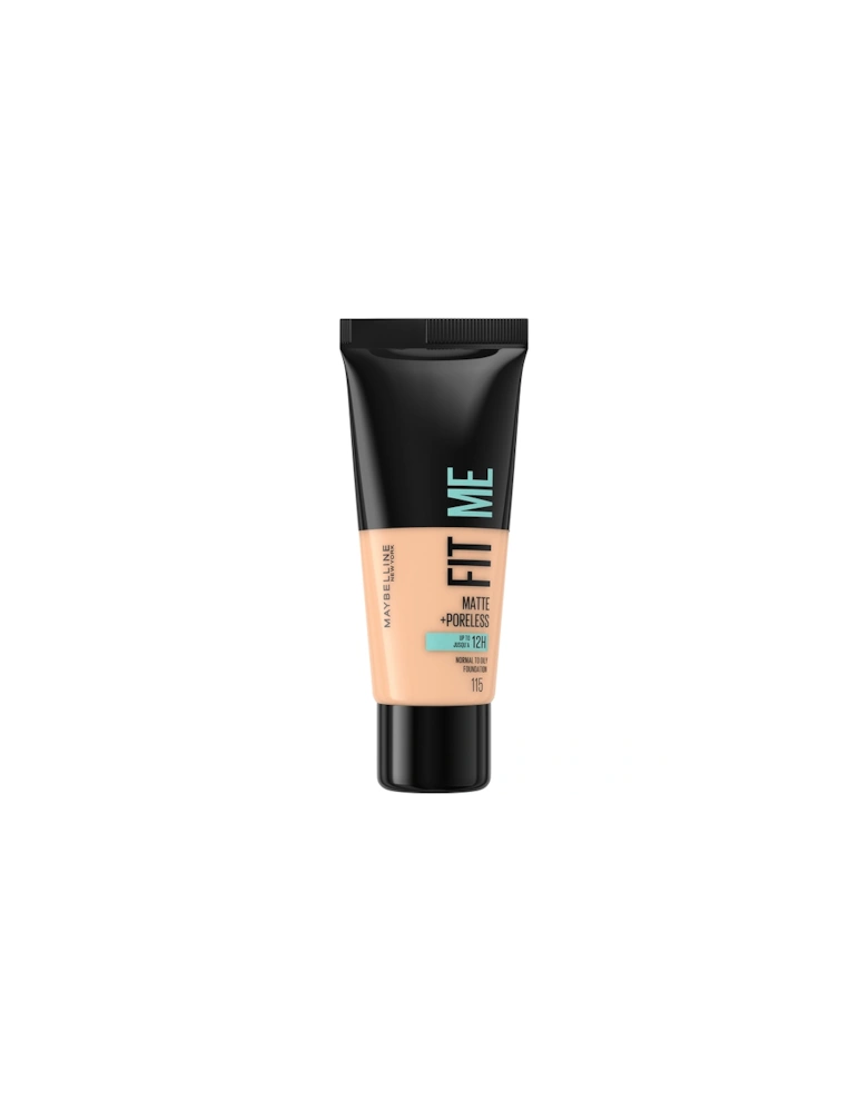 Fit Me! Matte and Poreless Foundation - 115 Ivory - - Fit Me! Matte and Poreless Foundation 30ml (Various Shades) - Foundation - Fit Me! Matte and Poreless Foundation 30ml (Various Shades) - Tina - Fit Me! Matte and Poreless Foundation 30ml (Various Shades) - Jo