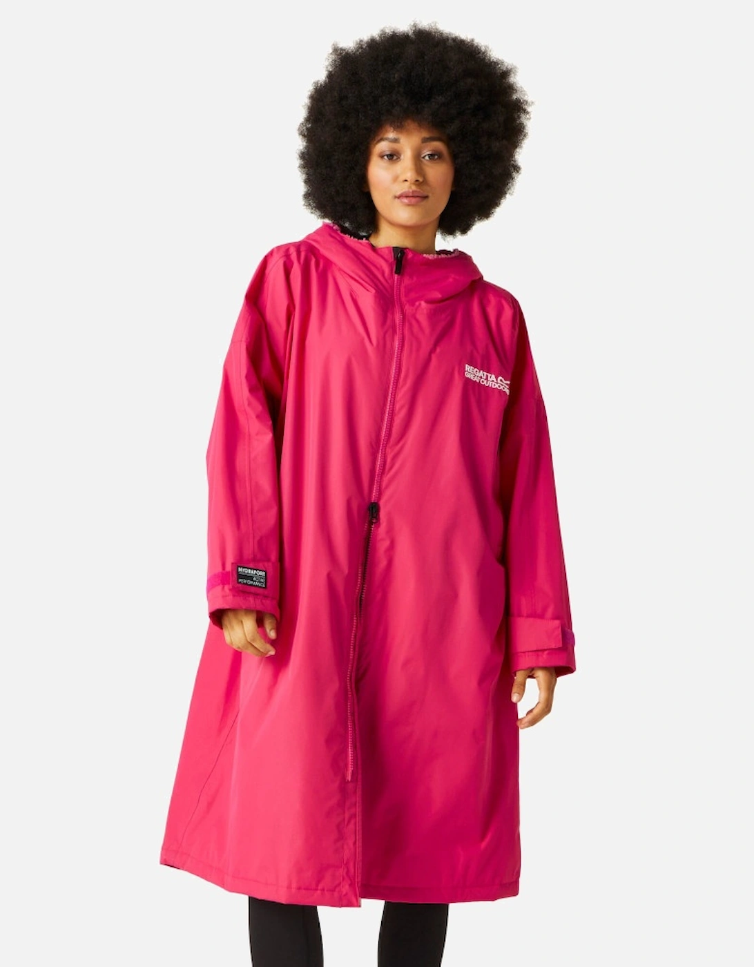 Mens Adult Waterproof Fleece Lined Robe Jacket, 5 of 4