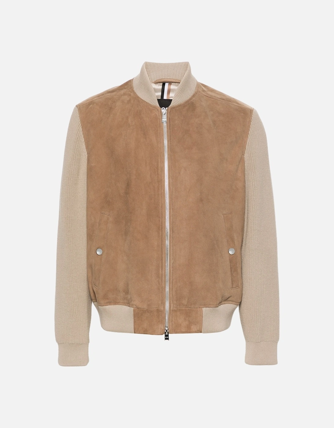 Mersey Leather Jacket Beige, 9 of 8