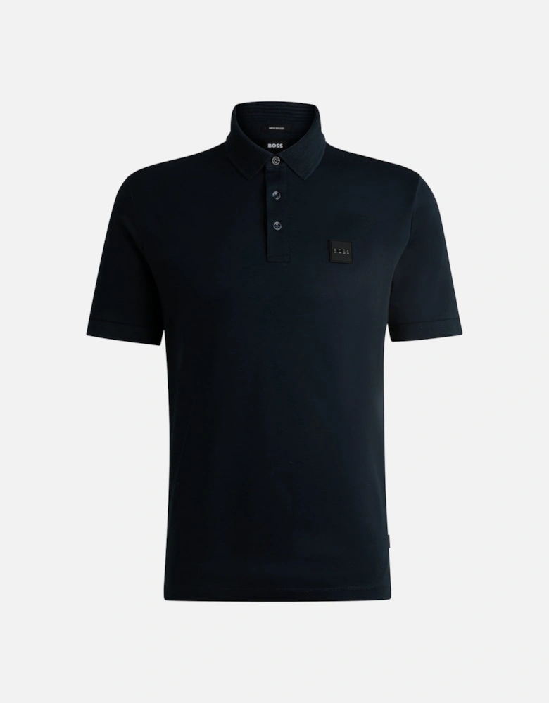 BOSS Black Parlay 143 Polo Shirt 10259994 405 Dark Blue