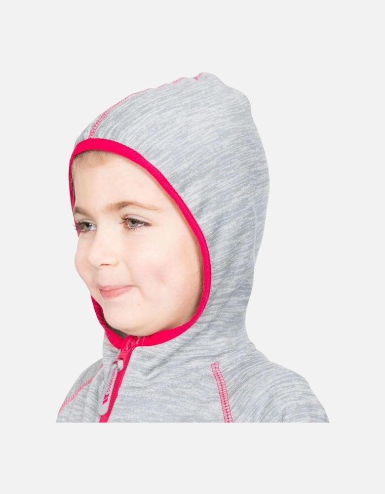 Childrens Girls Goodness Full Zip Hooded Fleece Jacket