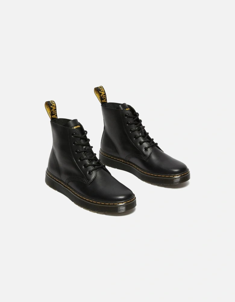 Dr. Martens Mens Thurston Lusso Leather Chukka Boots (Black)