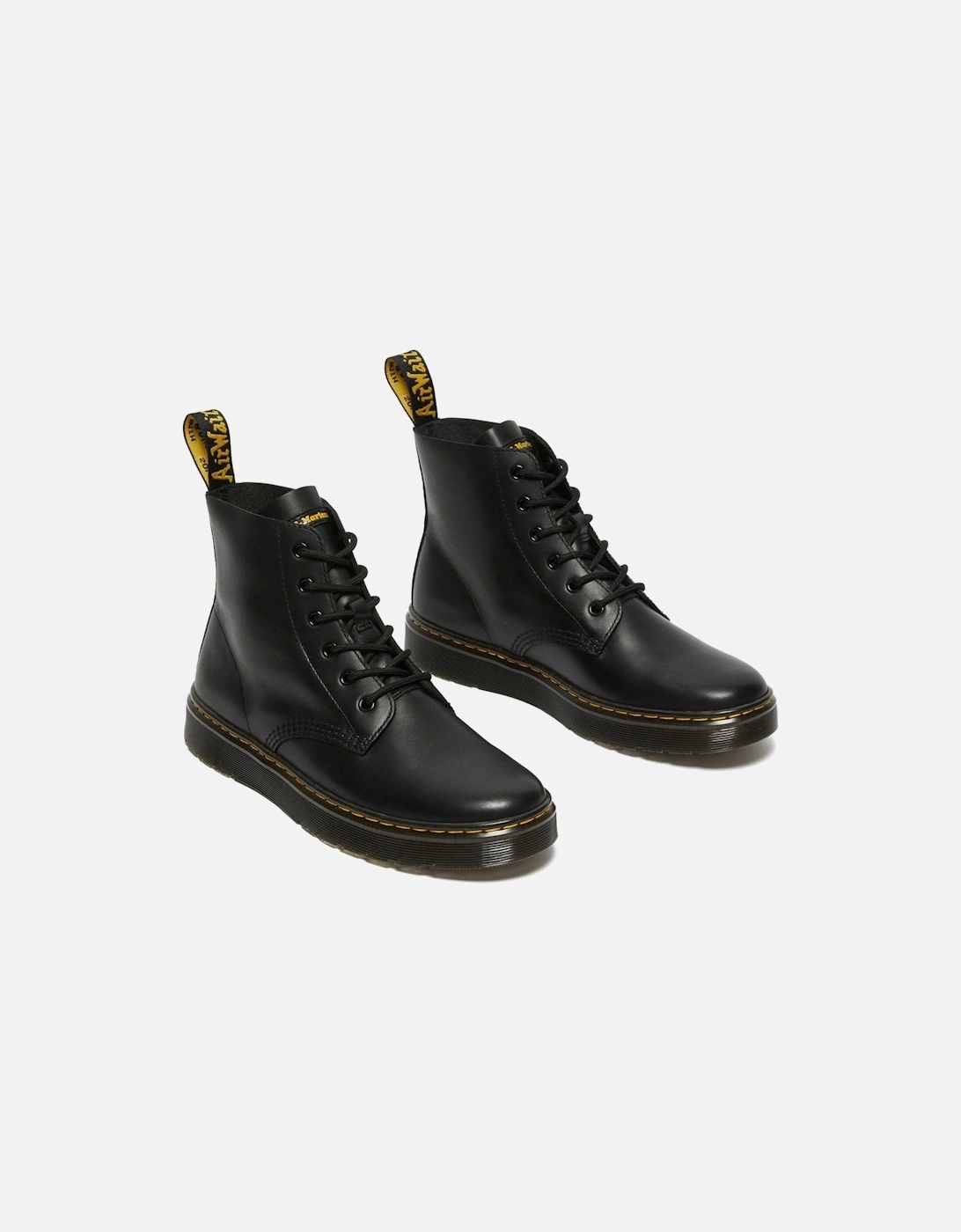 Dr. Martens Mens Thurston Lusso Leather Chukka Boots (Black), 7 of 6