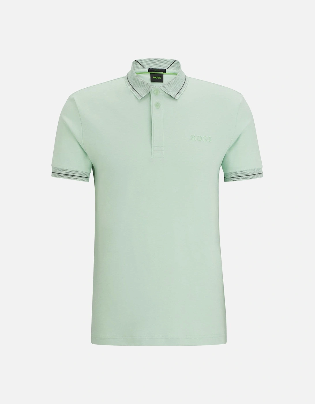 BOSS Green Paule 1 Polo Shirt 10259002 388 Open Green, 5 of 4
