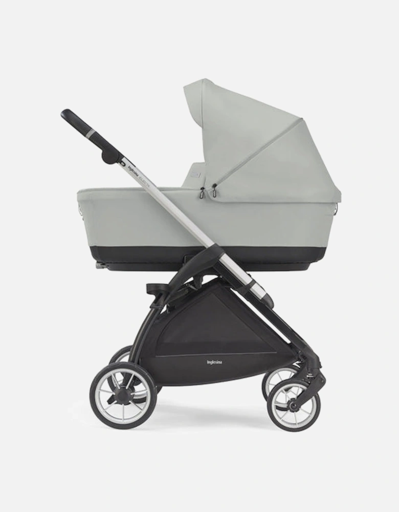 Electa System Greenwich Silver with Darwin Infant car seat and 360° i-Size base