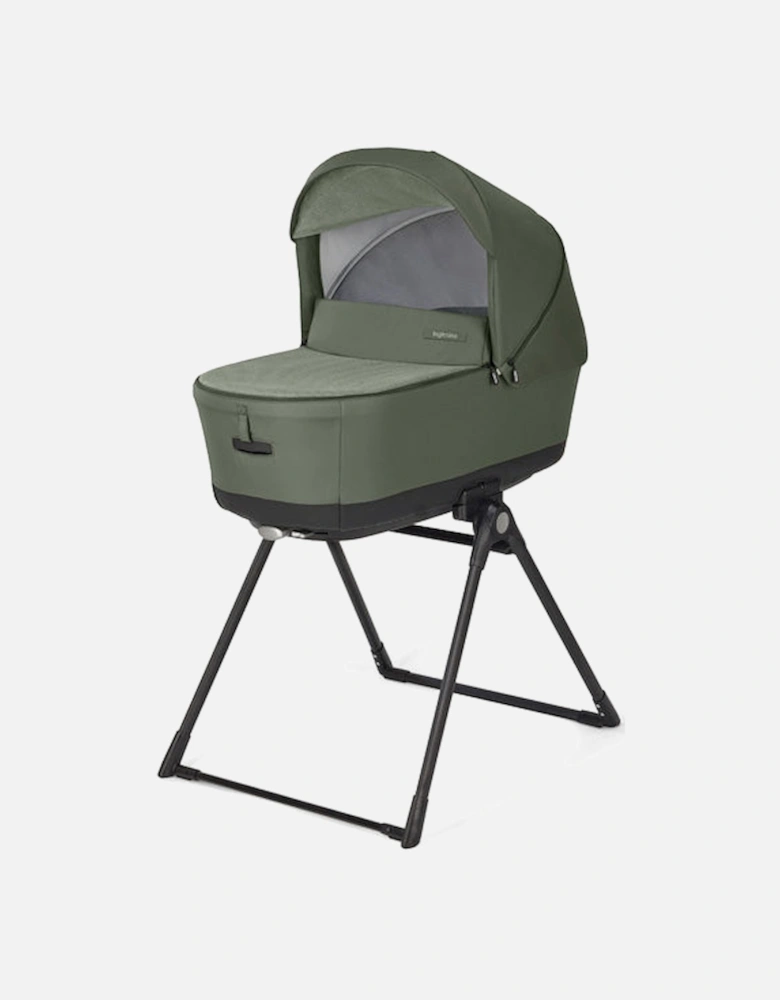 Electa System Tribeca Green with Darwin Infant car seat and 360° i-Size base