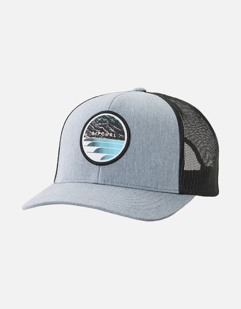 Rip Curl Mens Custom Curve Snapback Trucker Cap