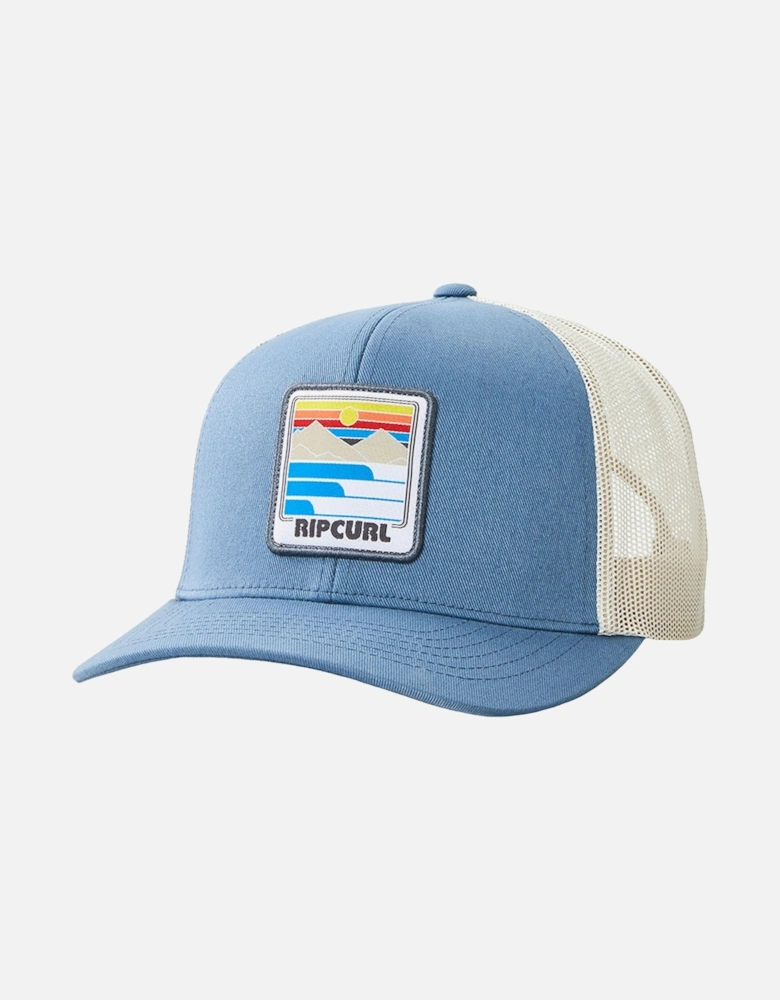 Rip Curl Mens Custom Curve Snapback Trucker Cap