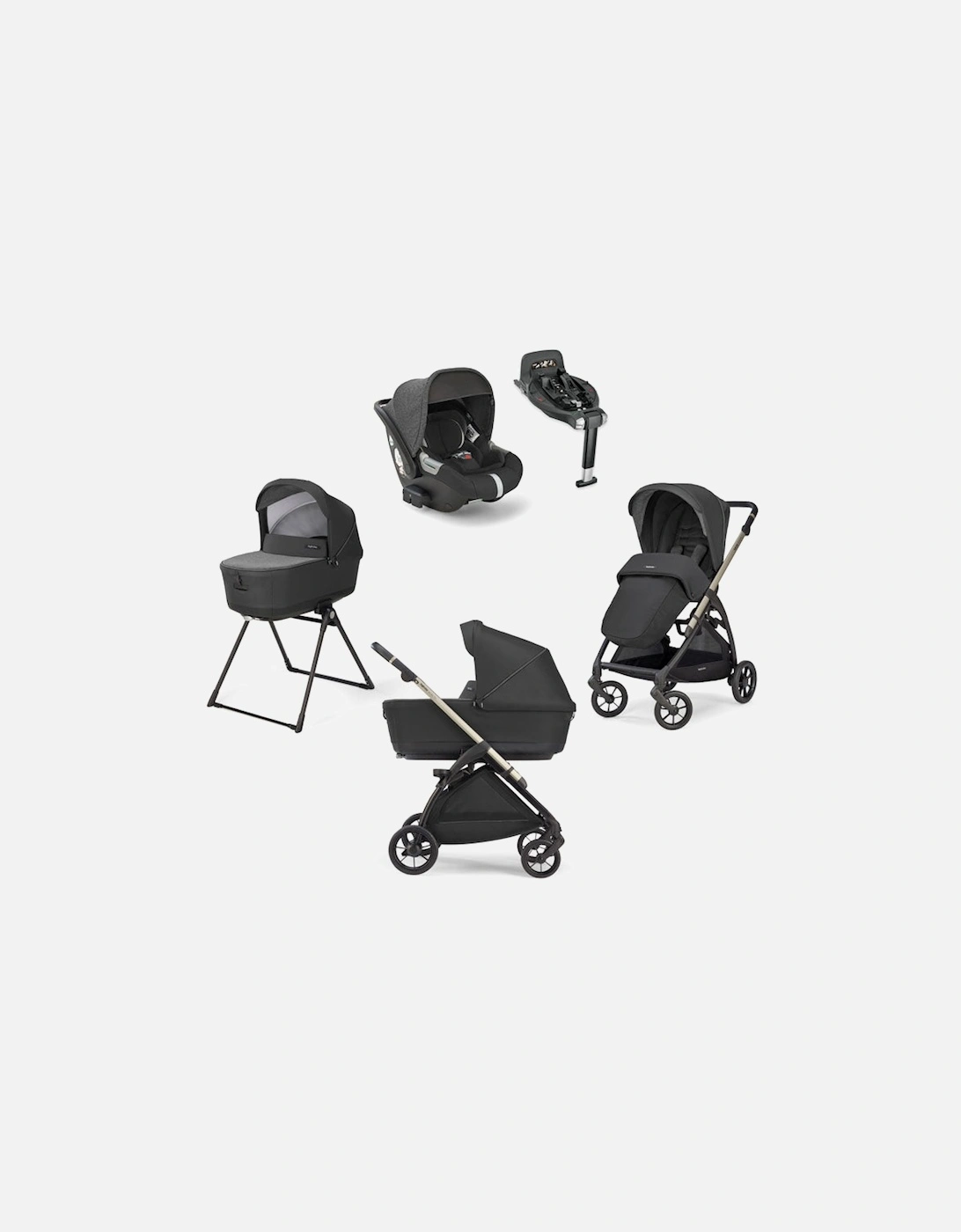 Electa System Upper Black with Darwin Infant car seat and 360° i-Size base, 6 of 5