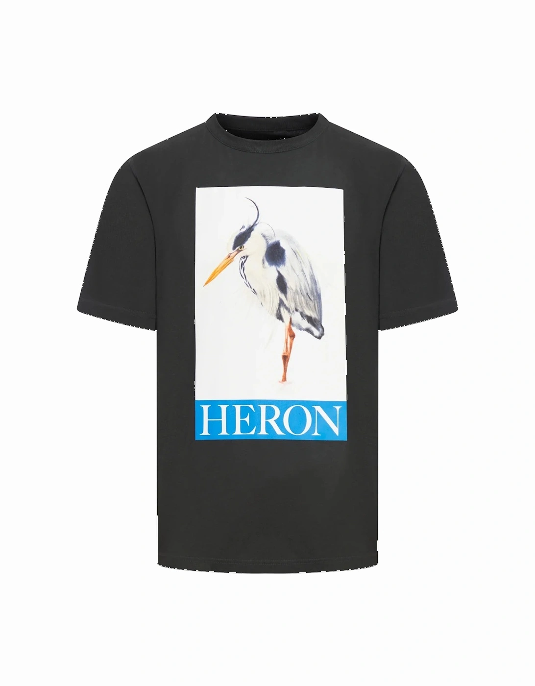 Bird Painted Print T-Shirt in Black, 4 of 3