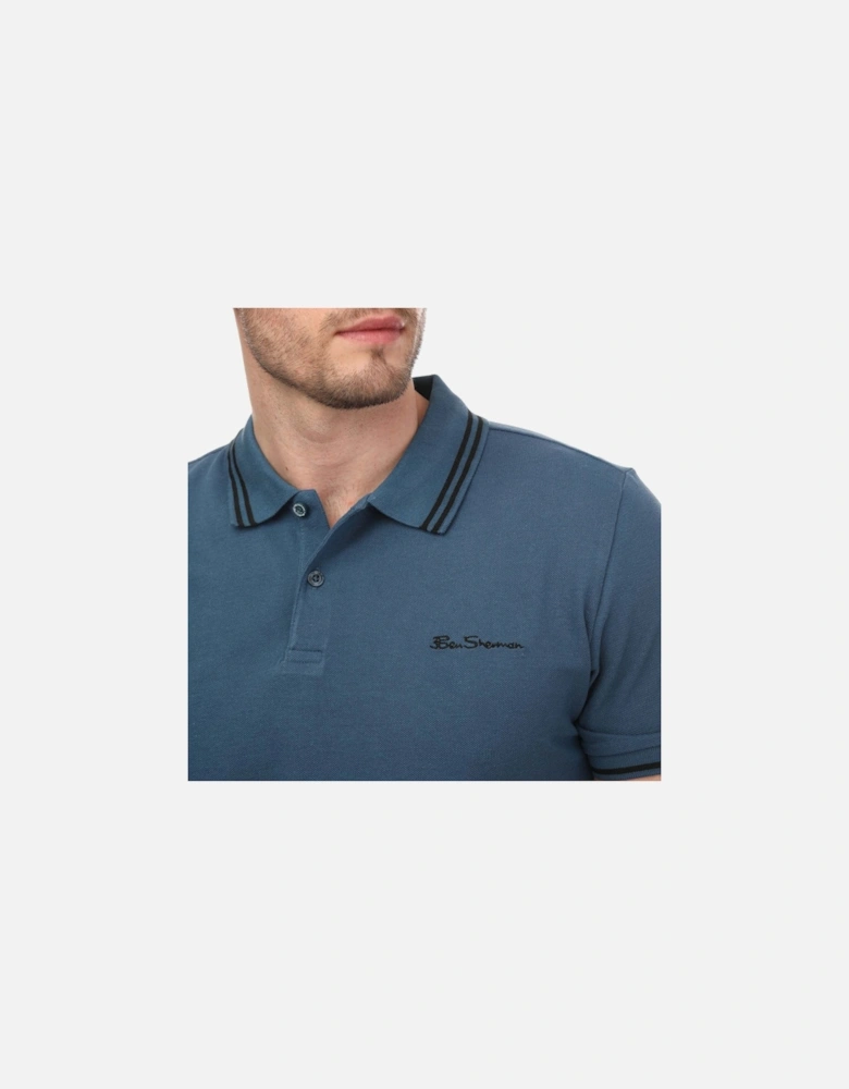 Mens Twin Tipped Polo Shirt