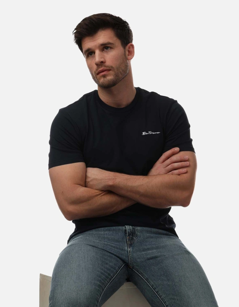 Mens Script Logo T-Shirt