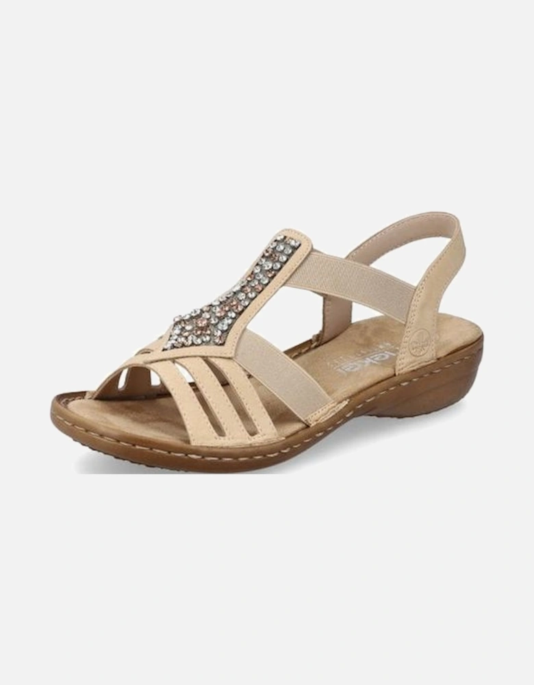 Ladies 60803-20 Brown Sandal