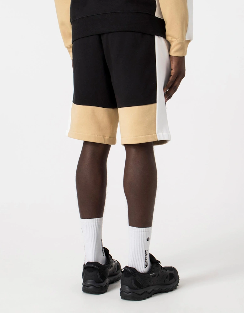Brushed Fleece Colourblock Sweat Shorts