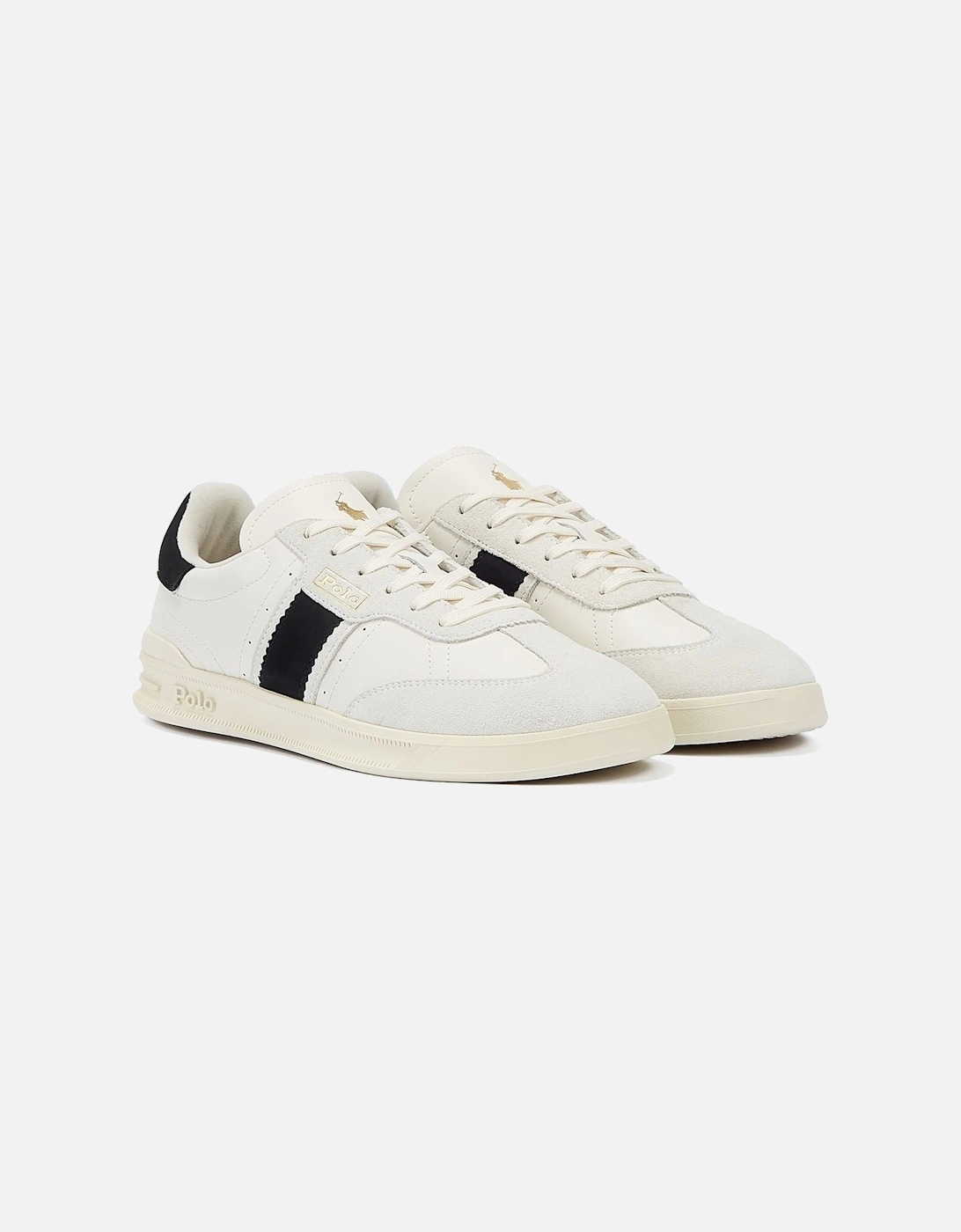 Heritage Aera Men's White/Black Trainers, 9 of 8