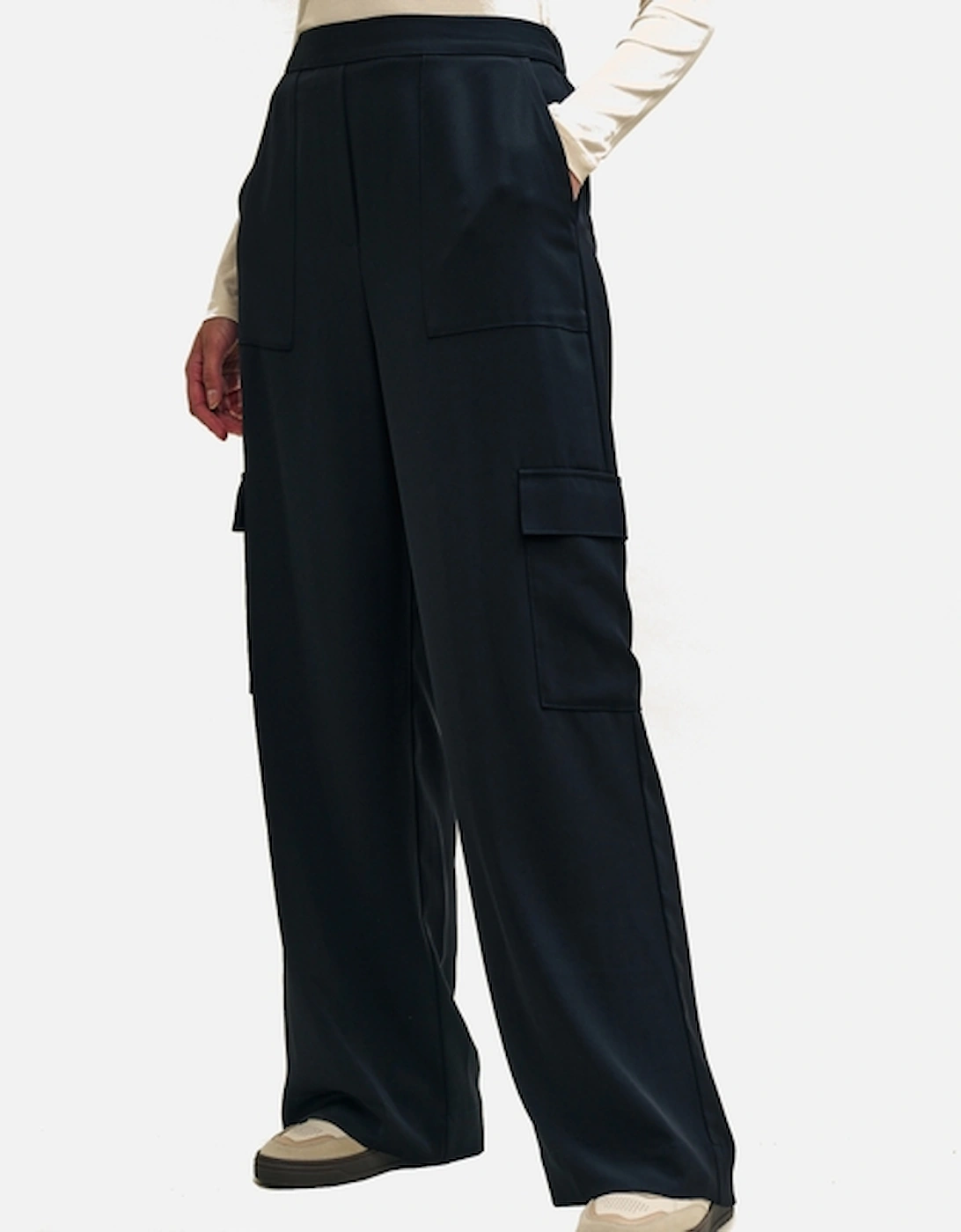 Carrie Recycled Straight-Leg Cargo Trousers, 2 of 1