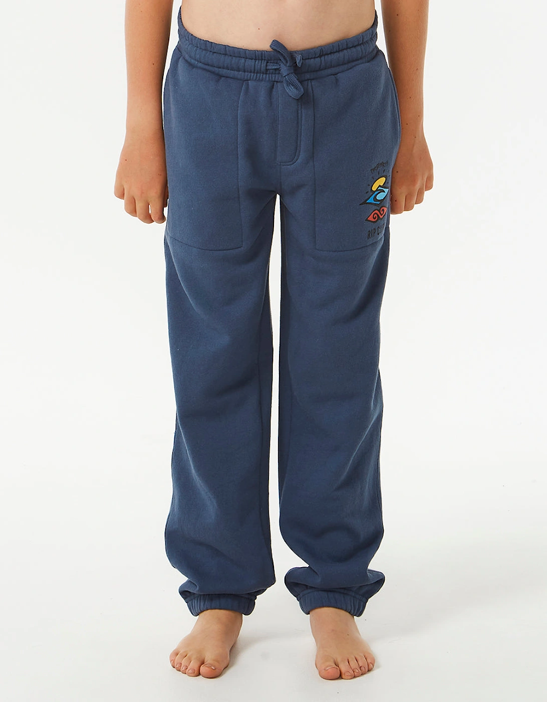 Ripcurl Rip Curl Kids Icons Of Surf Elasticated Waist Joggers - Navy - Size: 12 yrs