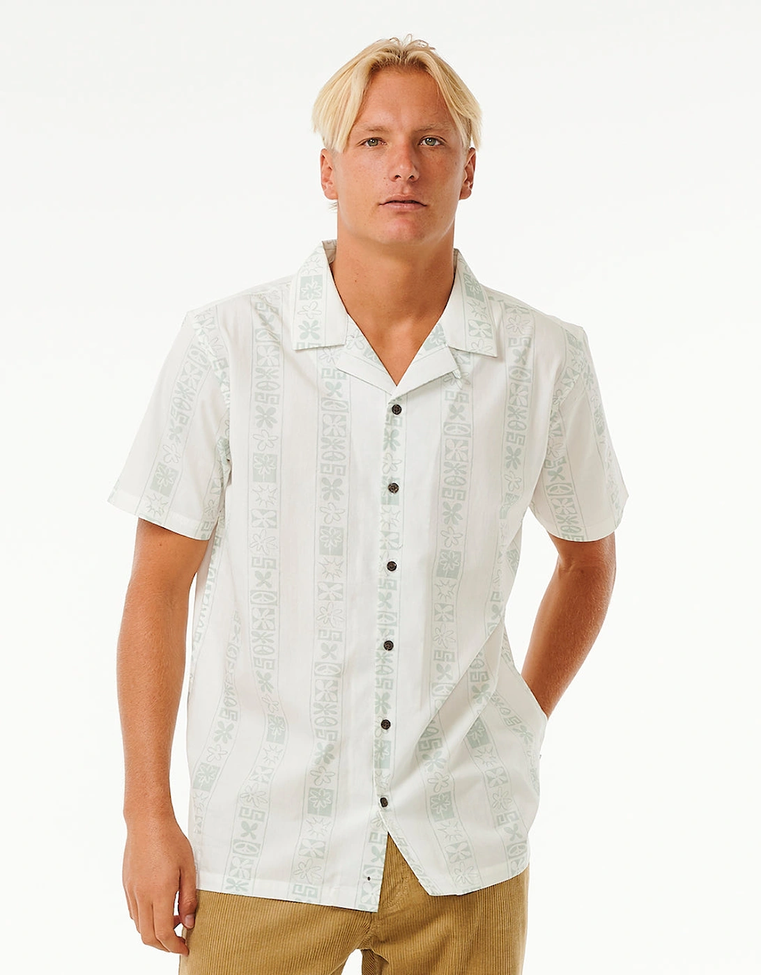 Rip Curl Mens Salt Water Culture Short Sleeve Shirt, 2 of 1