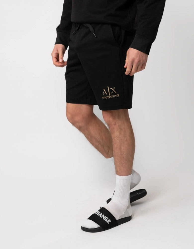 Mens 3D A|X Logo Drawstring Shorts