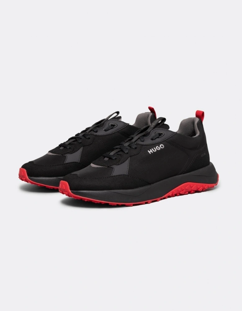 Kane Runn Mens Mixed-Material Trainers With EVA Rubber Outsole NOS