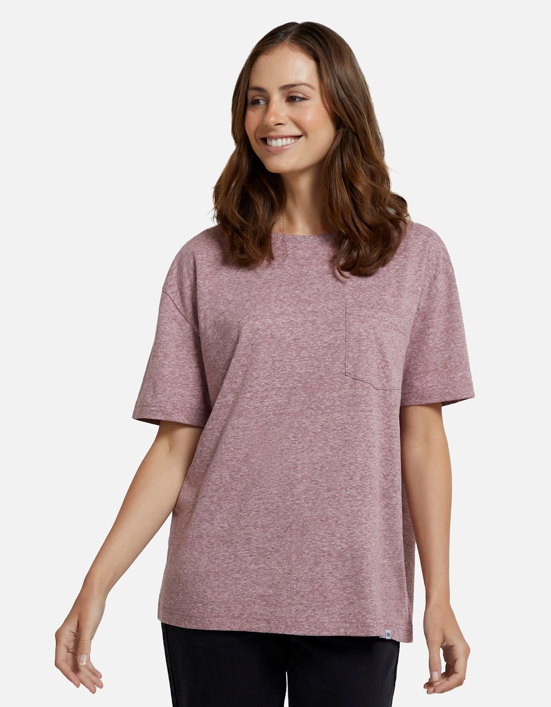 Womens/Ladies Elena Marl Organic Cotton T-Shirt, 3 of 2